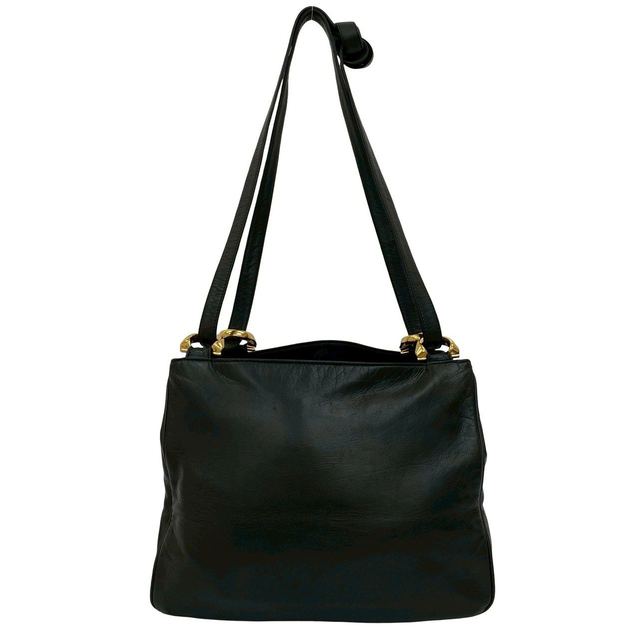 極 美品 LOEWE ロエベ ヴィンテージ アナグラム ロゴ ナッパ
