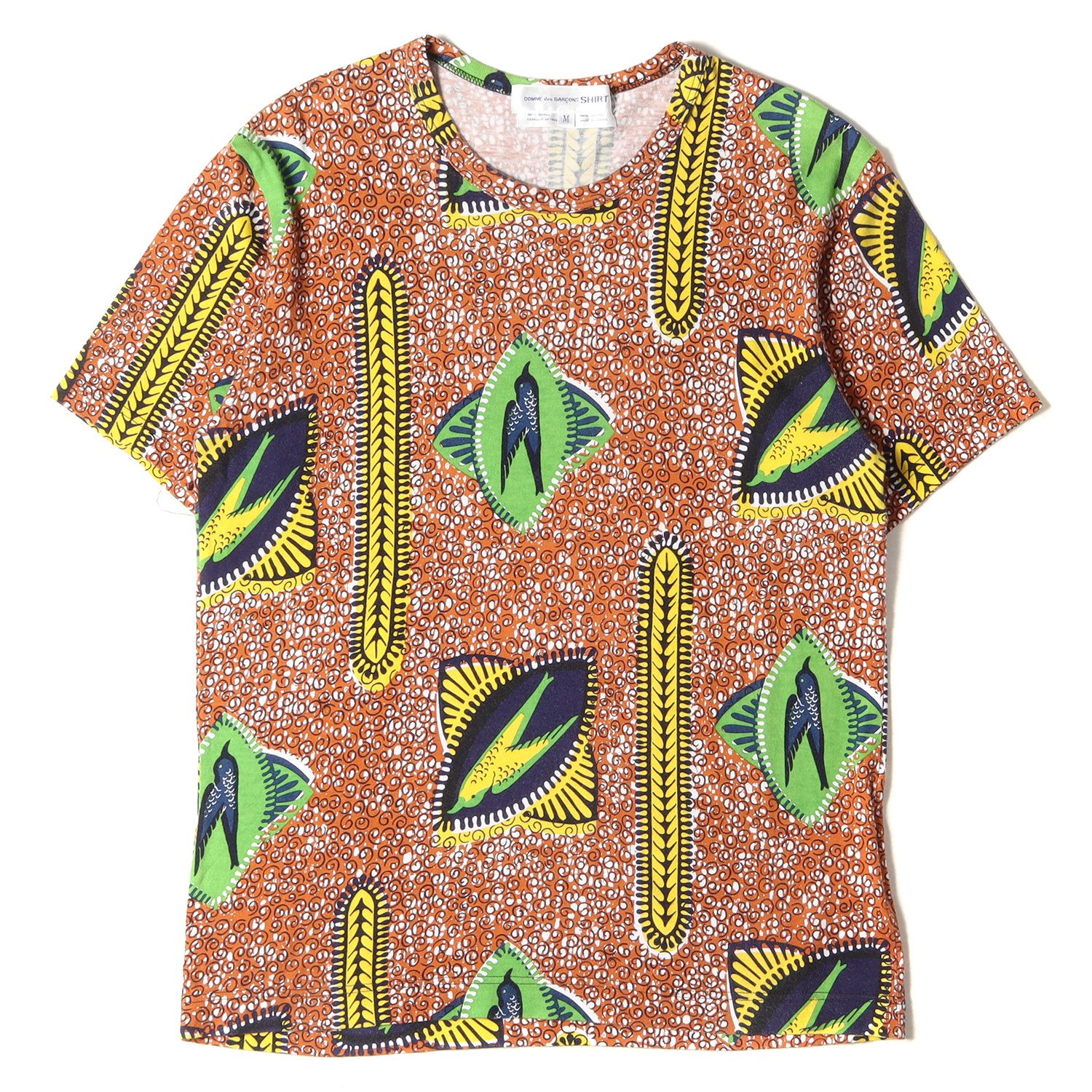 COMME des GARCONS コムデギャルソン Tシャツ マルチカラー 総柄 