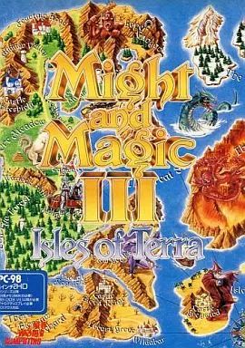 付属品完品】マイトアンドマジックIII PC-98 5インチ2HD 付属品完