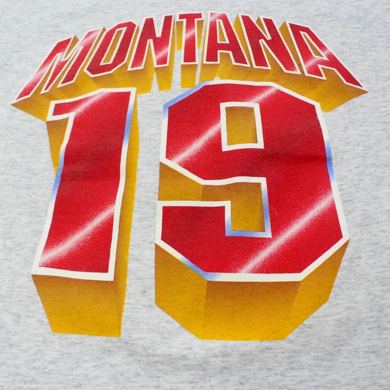 90s USA製 NFL vintage カンザスシティ・チーフス 霜降り 半袖Tシャツ
