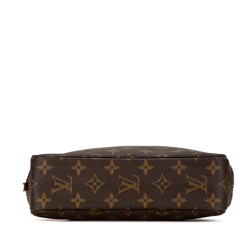 ルイ ヴィトン モノグラム トゥルース トワレット23 M47524 ブラウン PVC レザー レディース LOUIS VUITTON【214-67334】