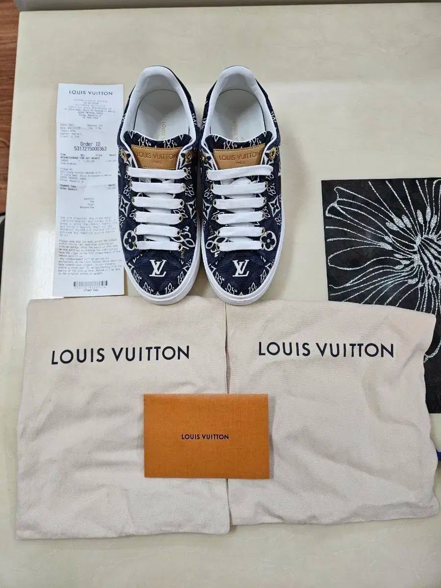 Louis Vuitton ルイヴィトン タイアウト スニーカーズ 36 235