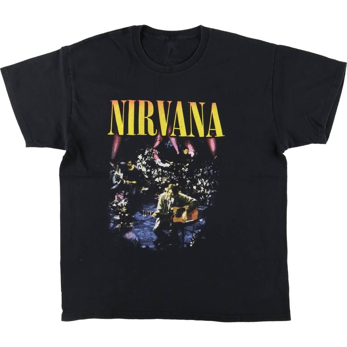 古着 NIRVANA ニルヴァーナ バンドTシャツ バンT メンズL相当|eaa541545