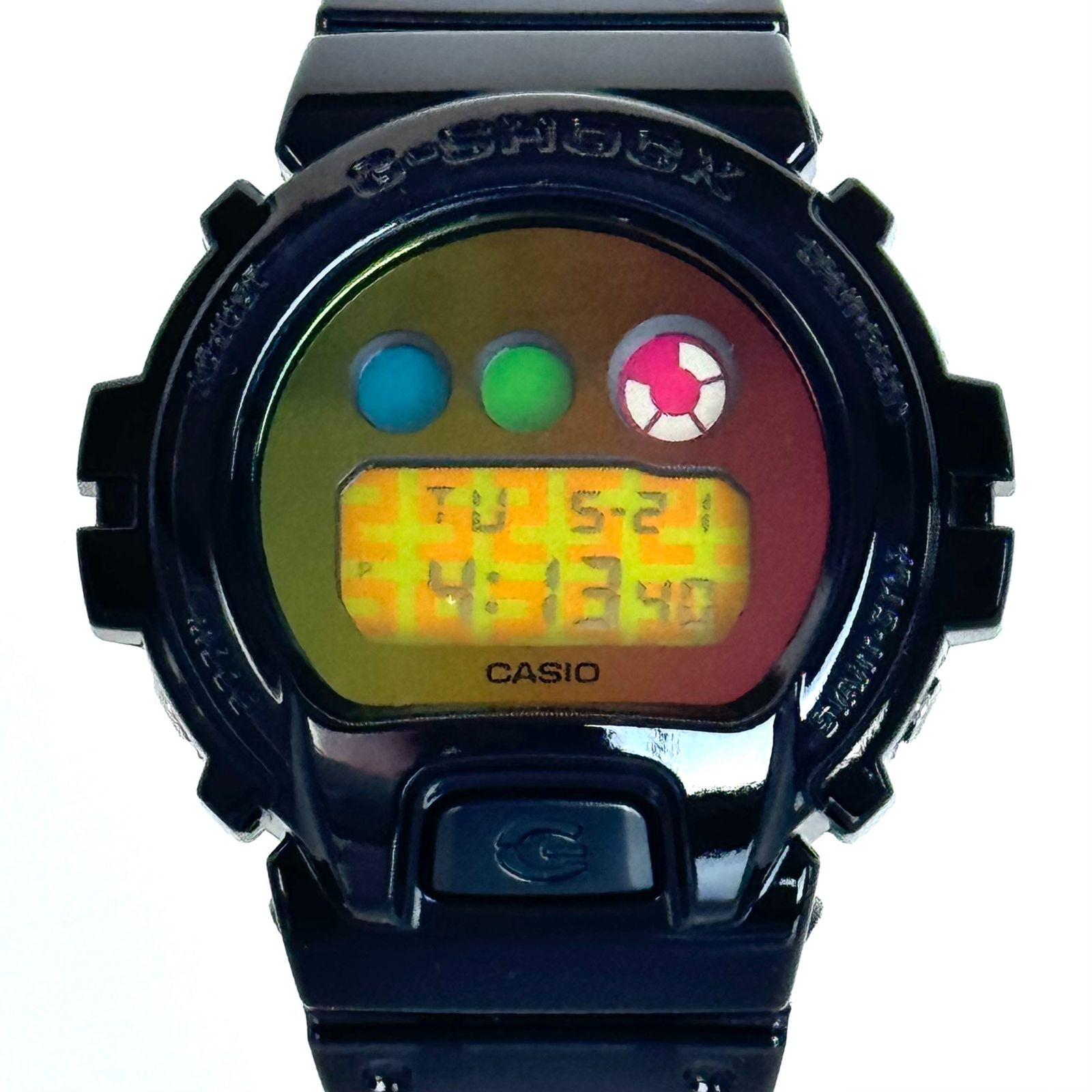 【美品・希少】カシオ　ジーショック　G-SHOCK　DW-6900SP-1　25周年記念モデル　デジタル　クォーツ　樹脂ベルト 美品・希少】カシオ ジーショック G-SHOCK DW-6900SP-1 25周年記念