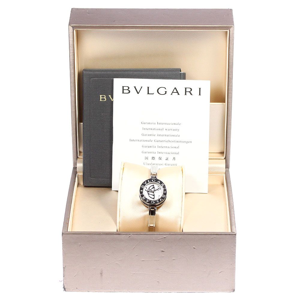 ブルガリ BVLGARI BZ22S B-zero1 ホワイトシェルダイアル