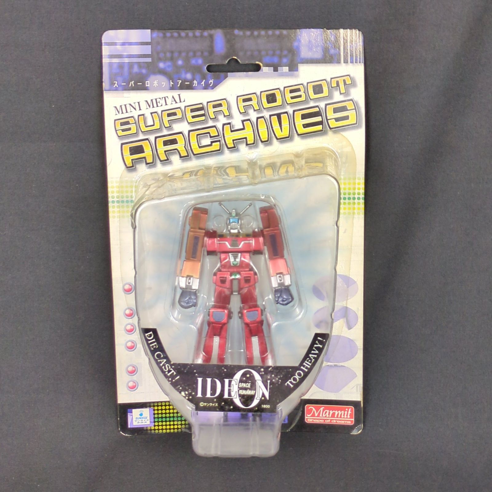 マーミット フィギュア 小合金 MINI METAL SUPER ROBOT ARCHIVES 伝説巨神イデオン イデオン メタリックバージョン