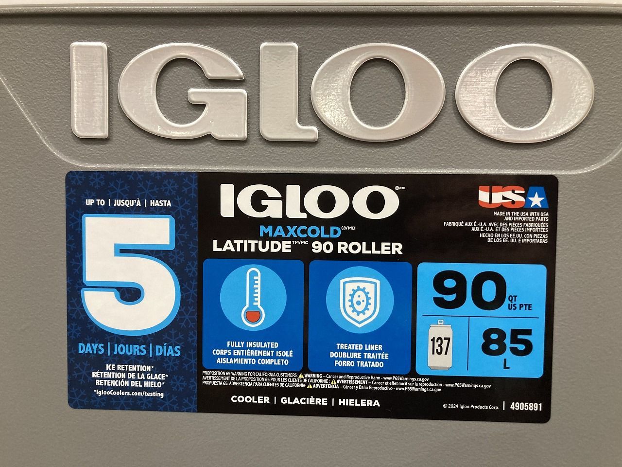 90QT 85L