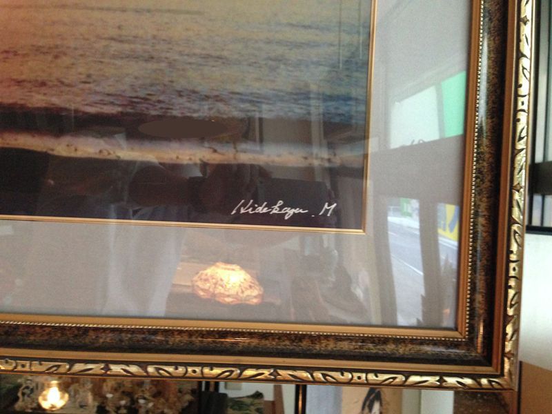 今だけ価格！】 ☆Hidekazu,M / 写真 / A1 / 扇にひらく夕日（館山