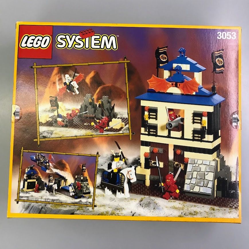 正規品 新品未開封 LEGO レゴ システム 3053 赤ニンジャとショーグンの城 廃盤品 レア 希少 HD-415-J ※ミニフィグ オールドレゴ  忍者 装甲馬 白馬 将軍 宝箱 金貨 コイン 372 - メルカリ