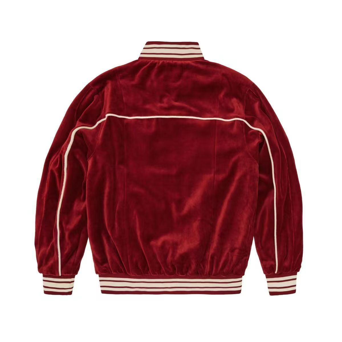 CORTEIZ VELOUR TRACKSUIT - BURGUNDY