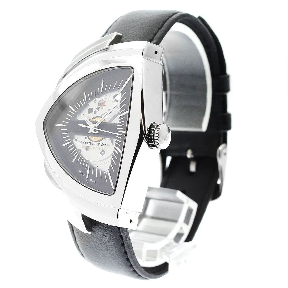 ハミルトン HAMILTON H245150 ベンチュラ スケルトン 自動巻き メンズ _883203