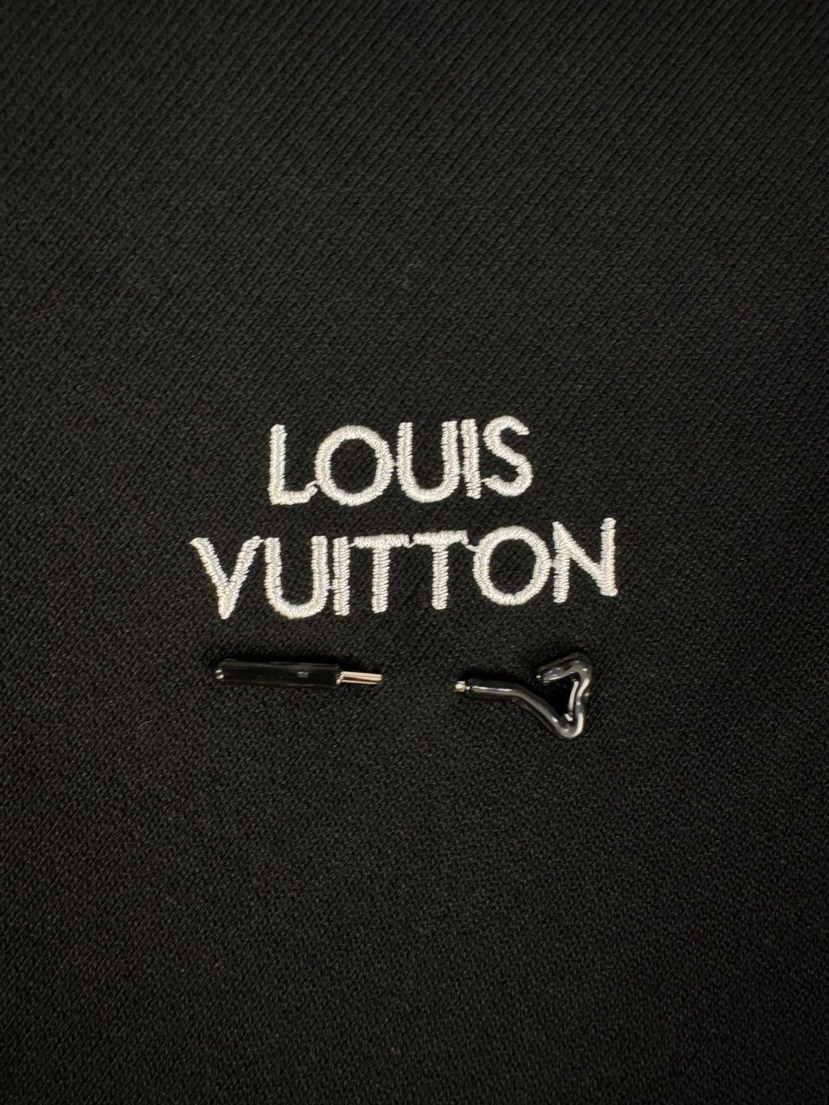 今日 Louis Vuitton 25SS ピンデザイン ニット 円領 T シャツ
