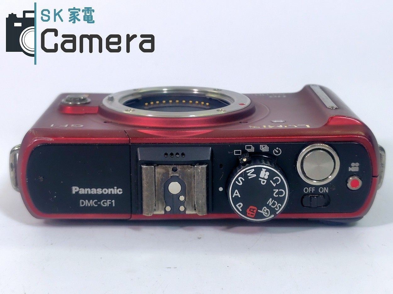 LUMIX GF1 赤色 ミラーレス一眼 Panasonic LUMIX DMC-GF1 レッド Panasonic ルミックス ミラー