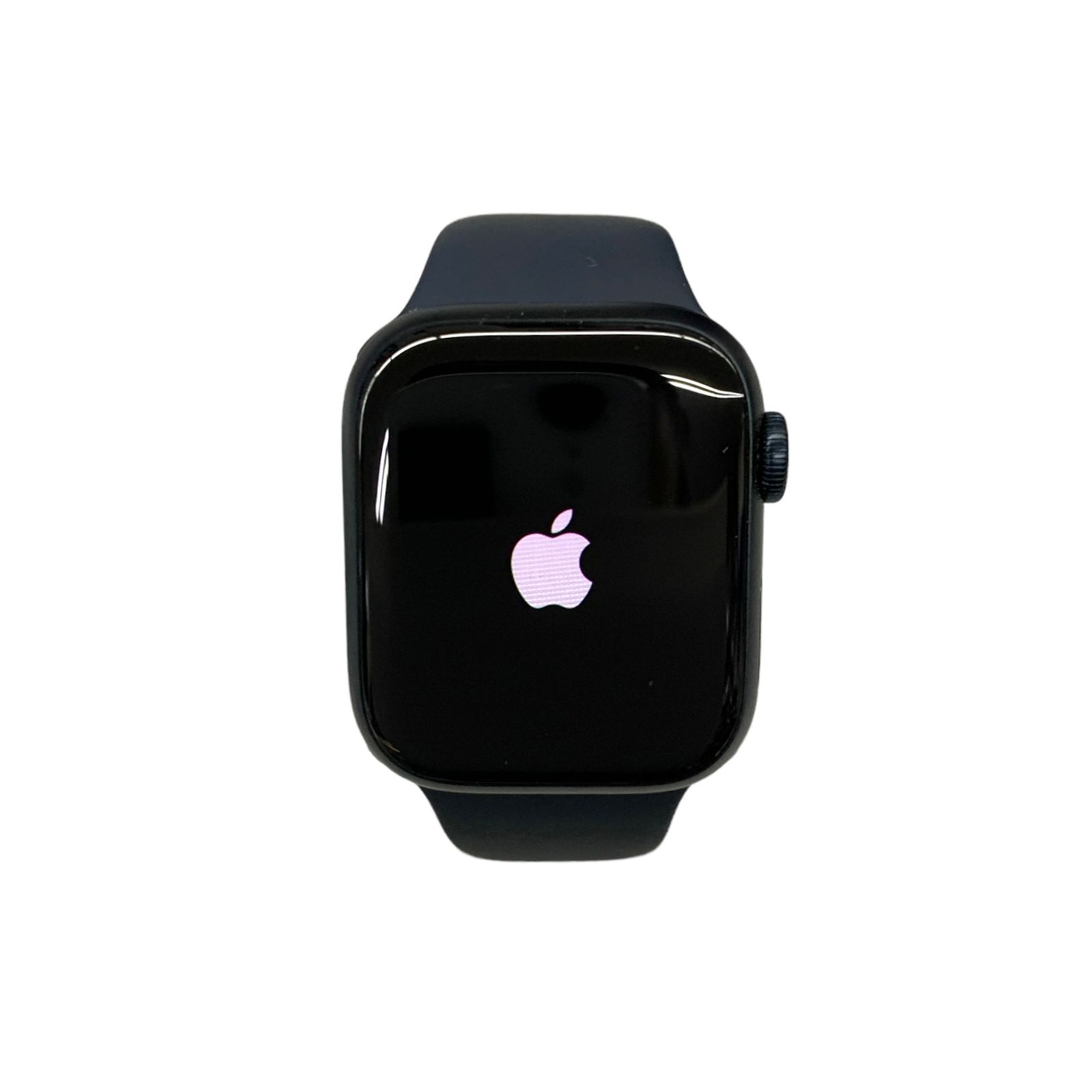 Apple アップル Apple Watch Series 8 GPSモデル 41mm MNP53J|A ミッドナイトアルミニウム×ミッドナイトスポーツバンド バッテリー最大容量100％ 充電器 家電|025
