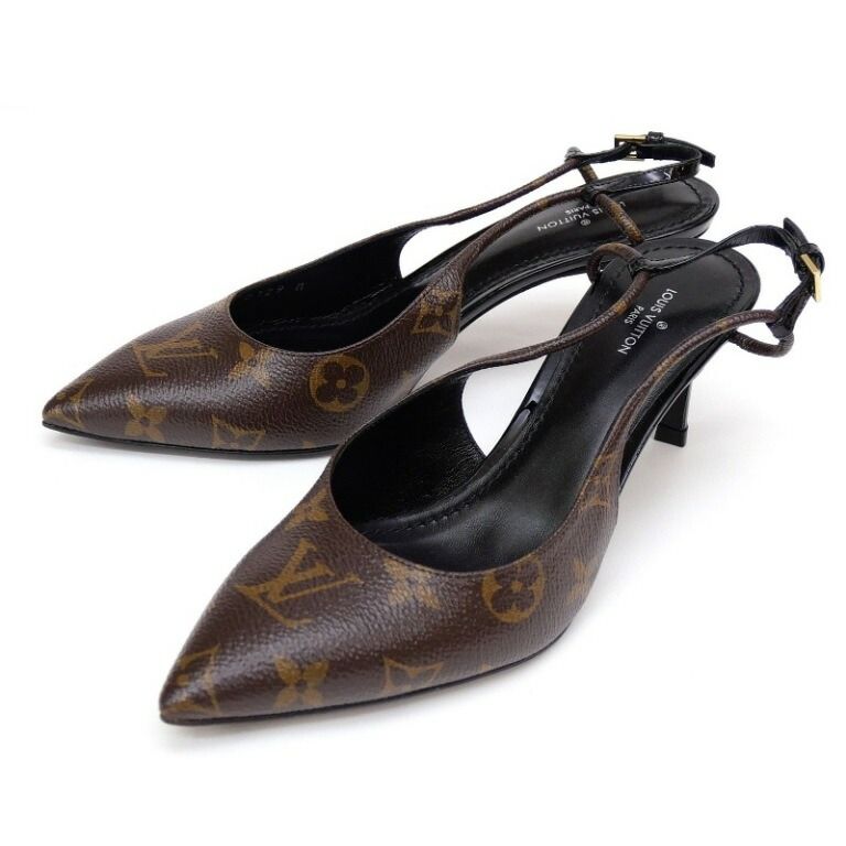 ルイヴィトン LOUISVUITTON シェリー・ライン パンプス