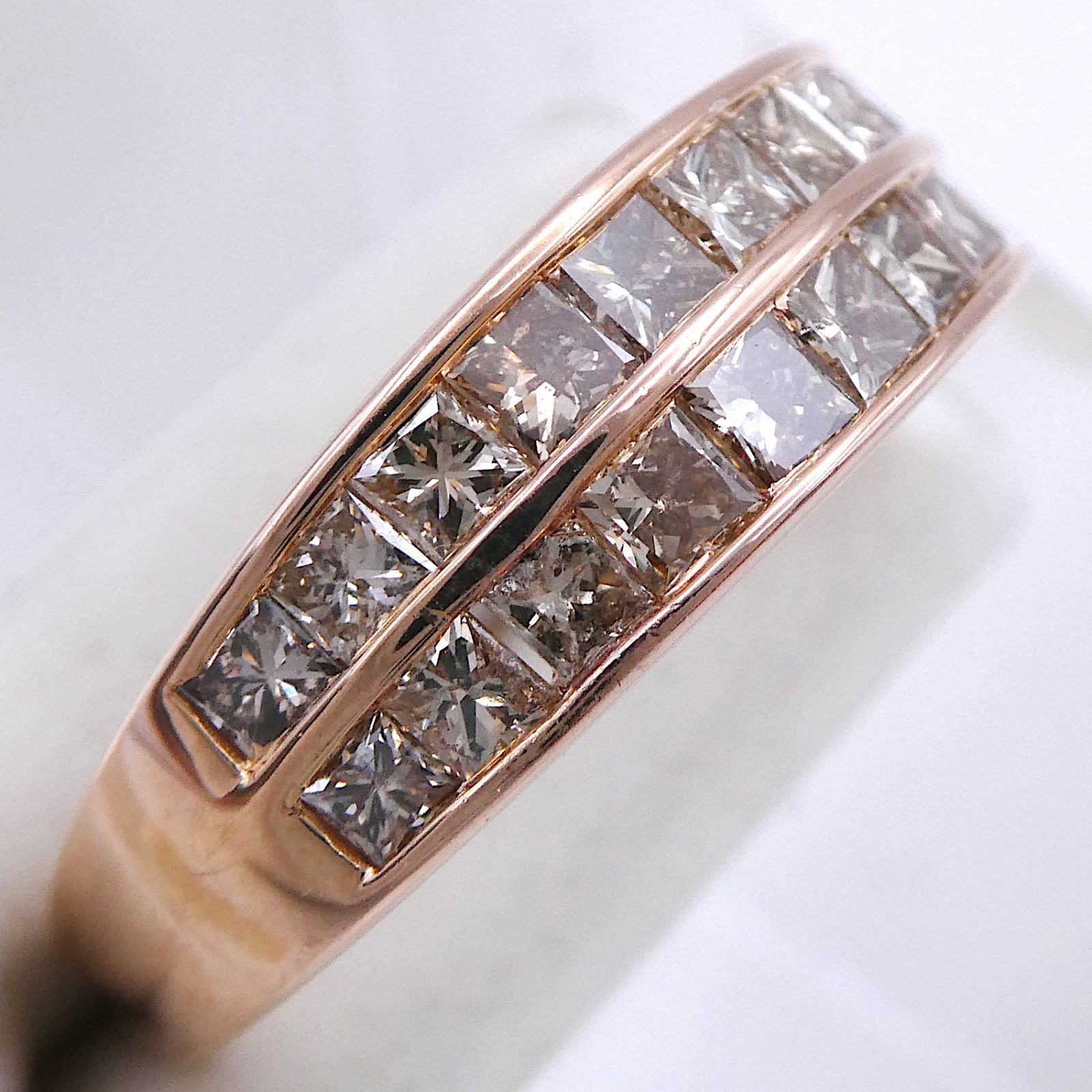 リング K18PG ブラウンダイヤモンド1.00ct 12号 - メルカリ リング K18PG ブラウンダイヤモンド1.00ct 12号 - メルカリ