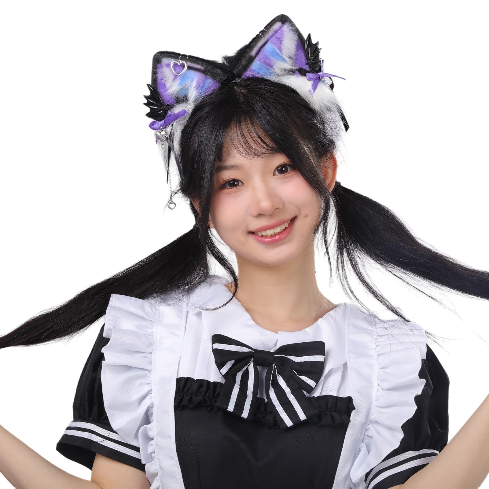 数量限定】[AwwwCos] 小悪魔 カチューシャ 狐耳 大きい ハロウィーン仮装 コスプレ道具 ロリータ コスプレ 猫耳 カチューシャ リボン  髪飾り メイド カチューシャ 可愛い キツネ コスプレ用小物 - メルカリ