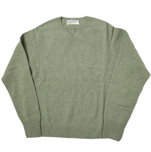 Cristaseya / クリスタセヤ | カシミヤ| sizeL　カーキグレー Cristaseya / クリスタセヤ | カシミヤ| sizeL カーキグレー