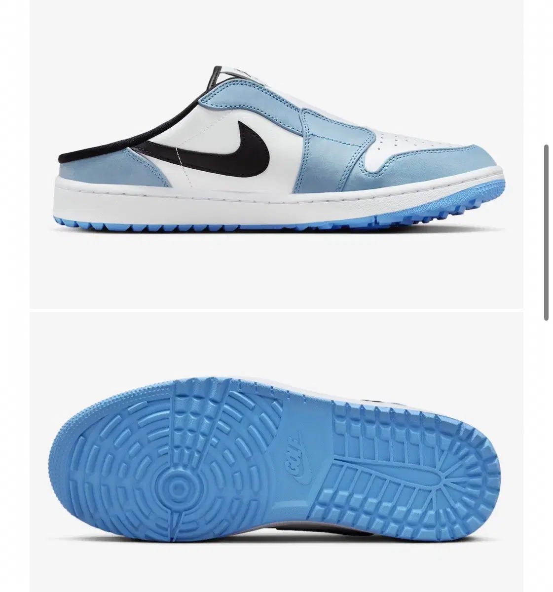 NIKE ナイキ エア ジョーダン 1 ミュール ゴルフシューズ 270 サイズ FJ1214 ー 400