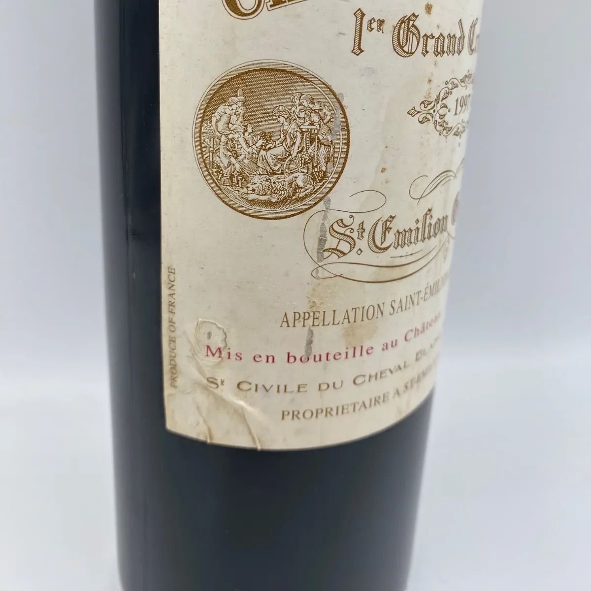 未開栓 CHATEAU CHEVAL BLANC（シャトーシュバルブラン）1997年