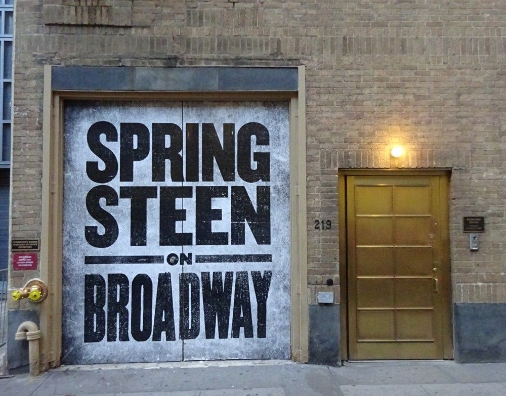 Bruce Springsteen 「Springsteen on Broadway」 パンフレット