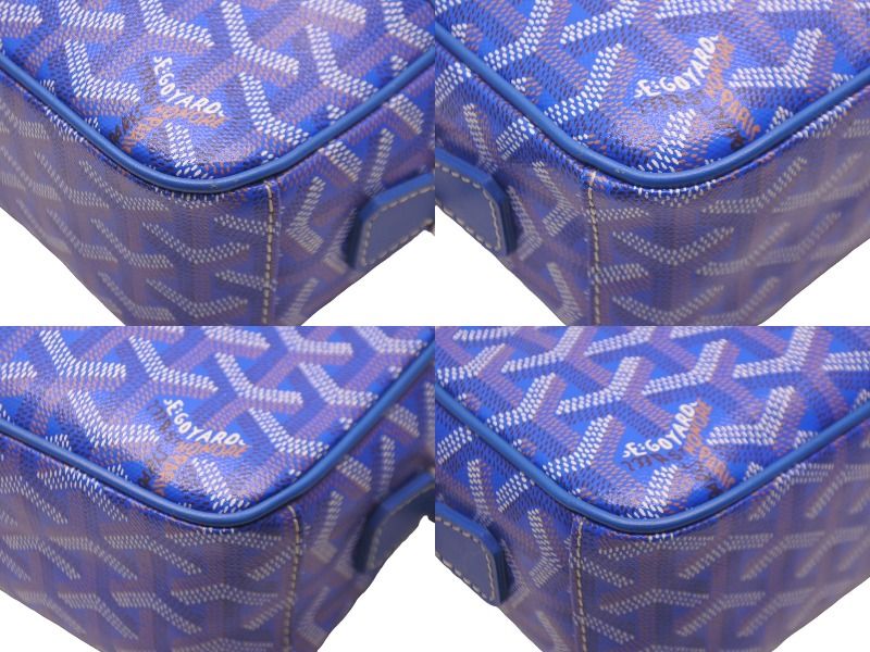 新品同様 GOYARD ゴヤール ショルダーバッグ カップヴェールPM ブルー