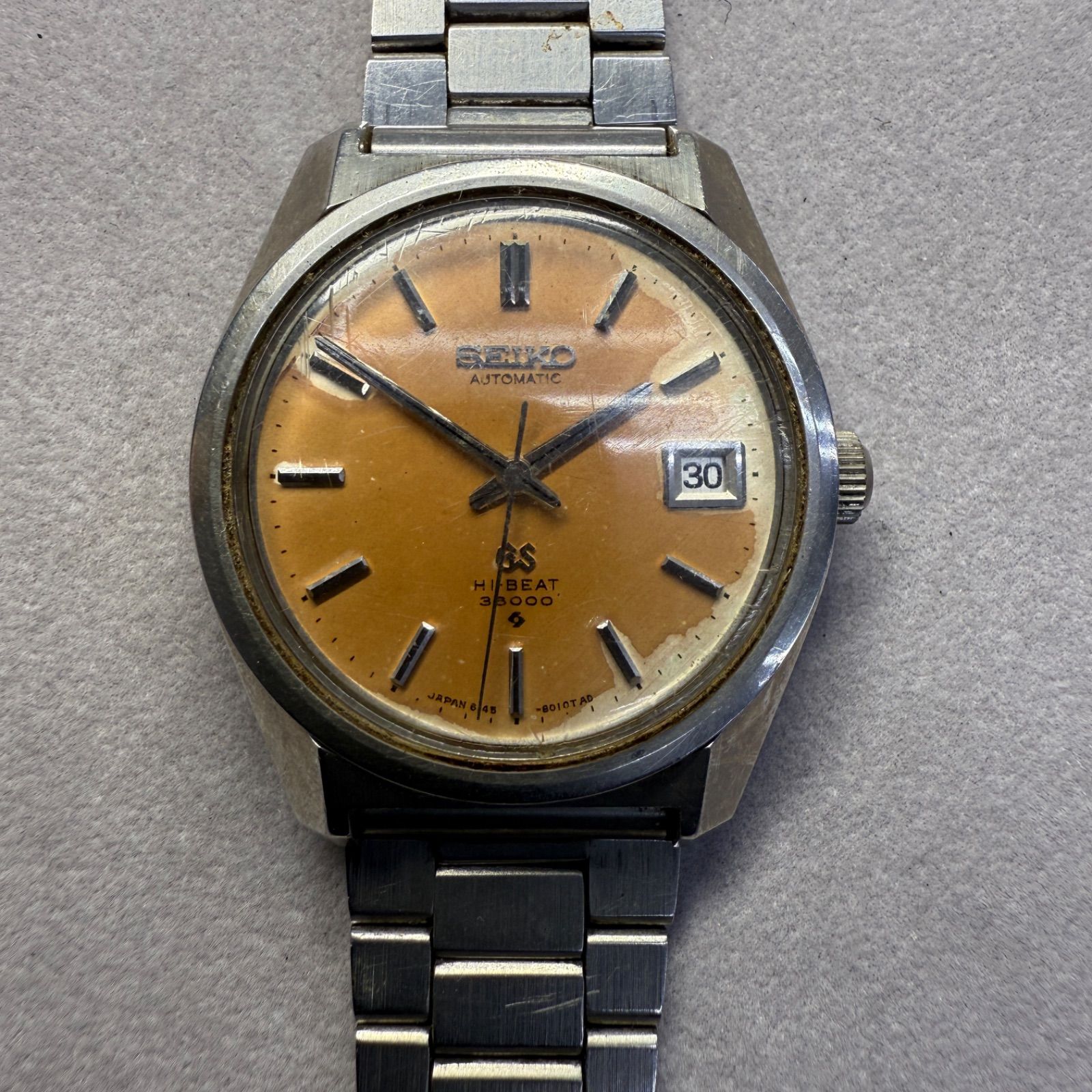 ☆セイコー グランドセイコー☆6145-8000 GS SEIKO 自動巻き Hi-BEAT 