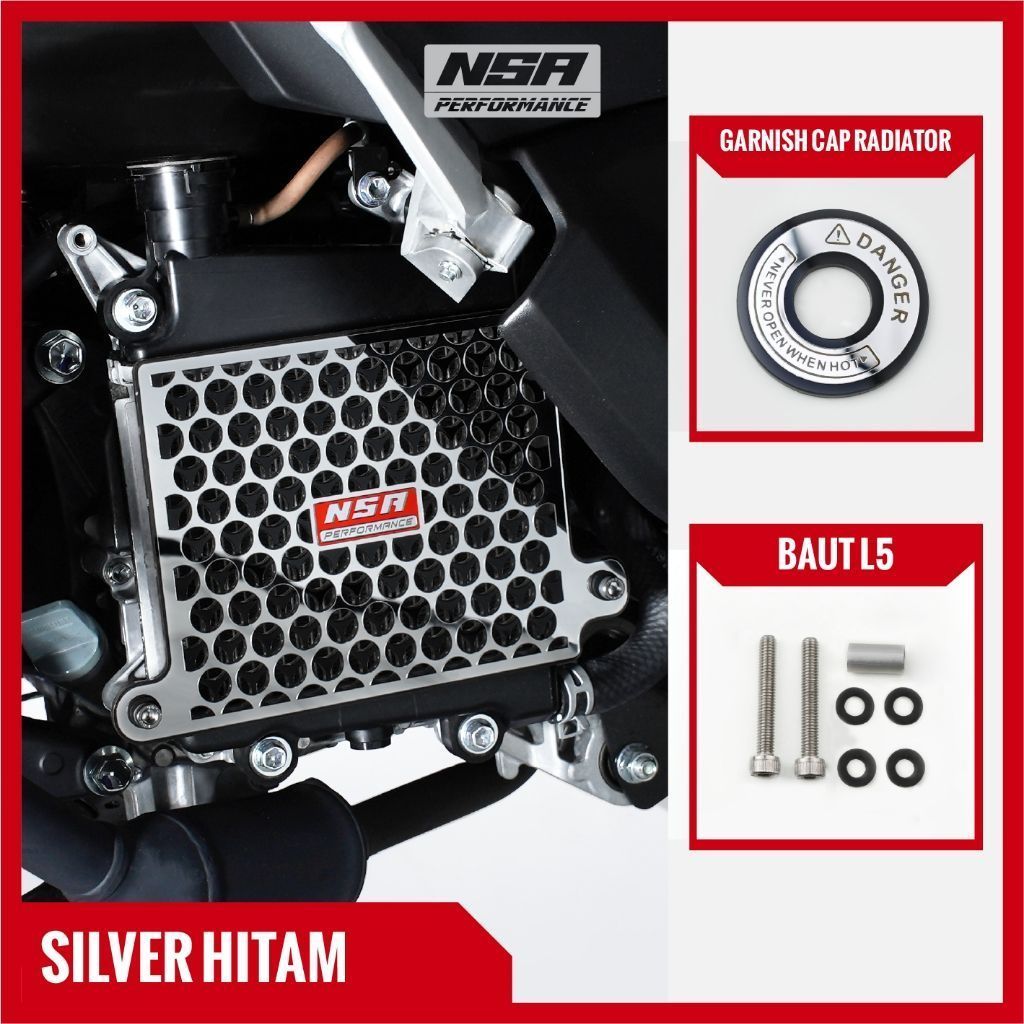 【同梱不可】 オートバイラジエーターガードHO&NDA用ADV160 ADV150 PCX160 バイクエンジン冷却パーツ