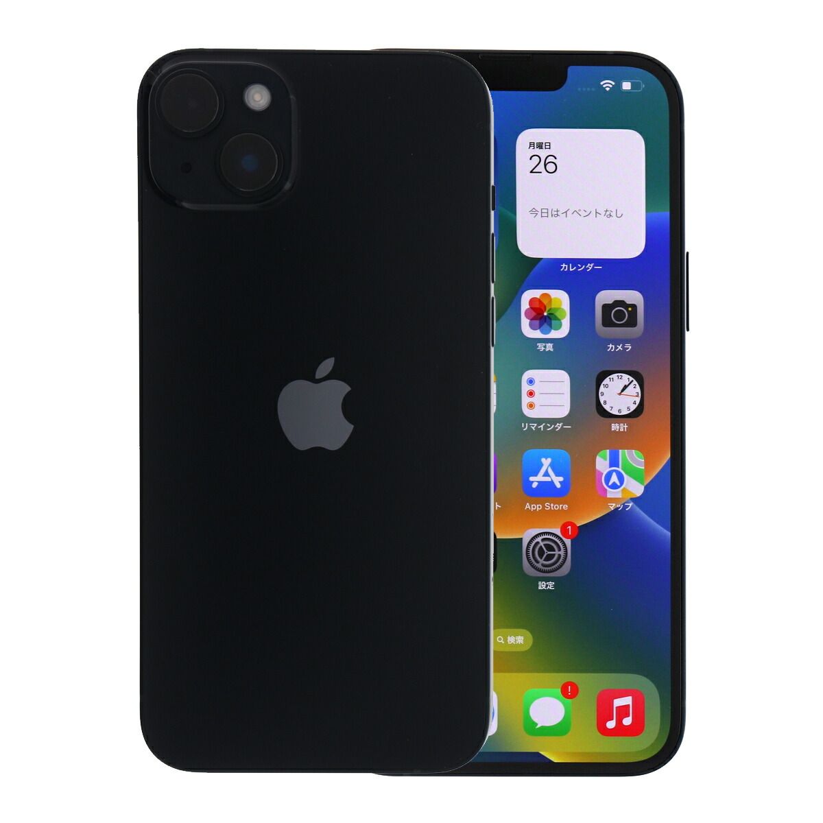 iPhone14Plus 128GB ミッドナイト Apple A2885 SIMフリー Cランク 