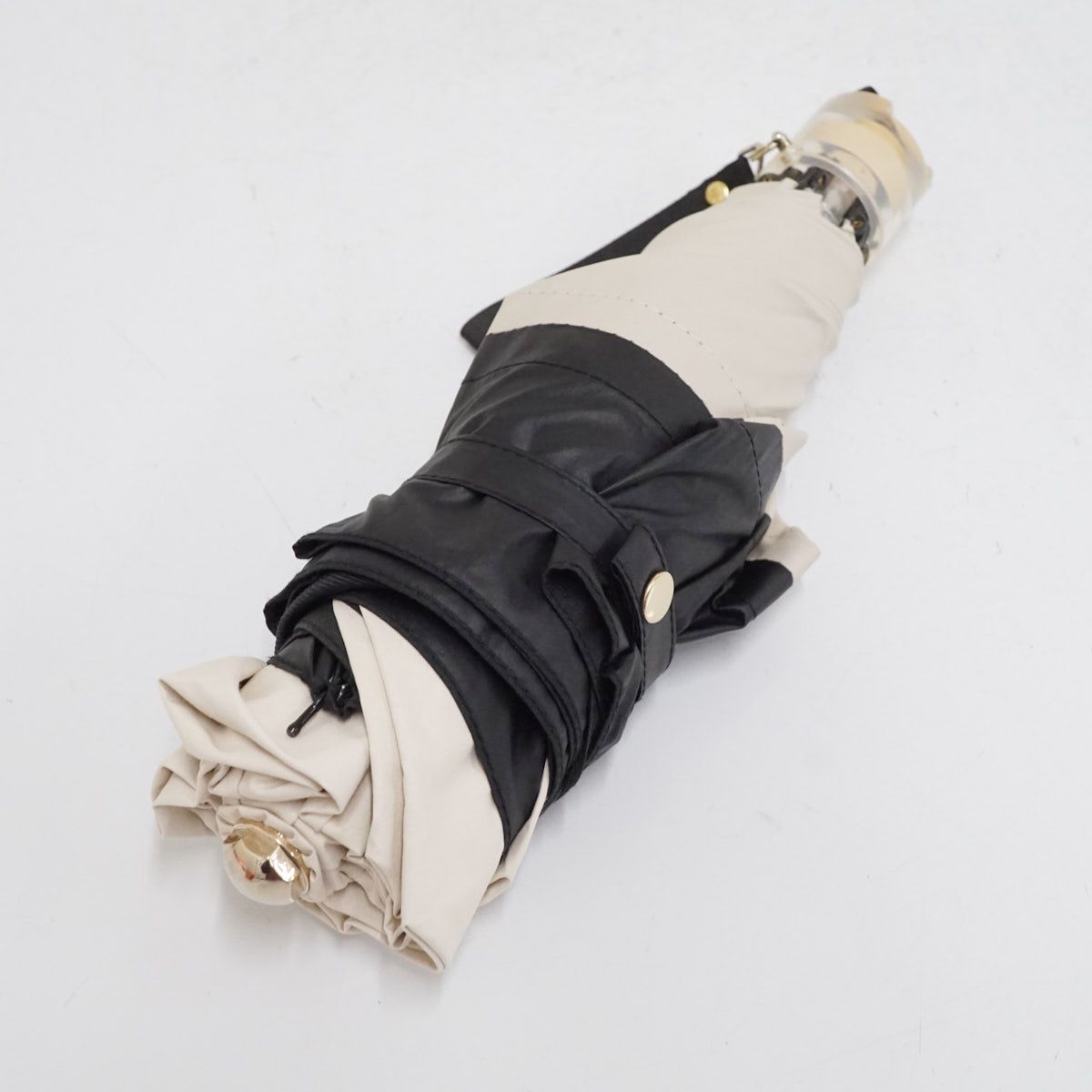 新品未使用LANVIN晴雨兼用折り畳み傘 LANVIN COLLECTION 折りたたみ傘 晴雨兼用折りたたみ日傘