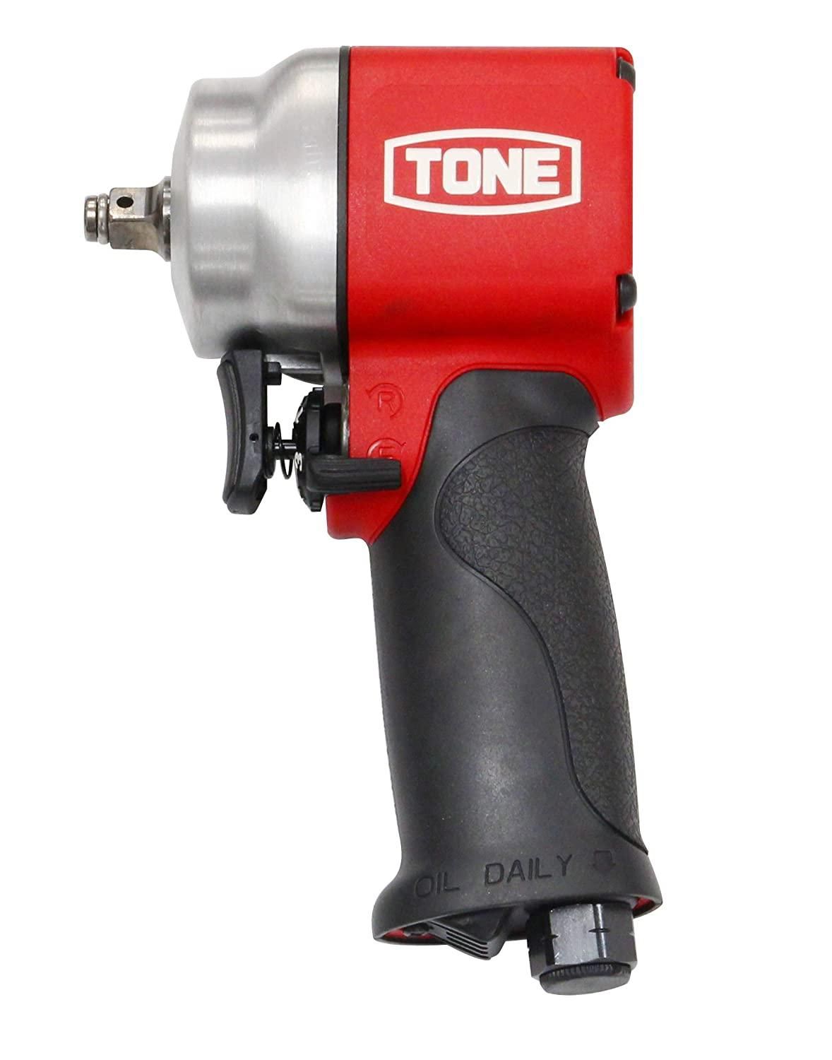 2営業日で発送 トネ TONE エアーインパクトレンチ ショートタイプ 差込角9.5mm 3 8” レッド 460N m AI3121 8100