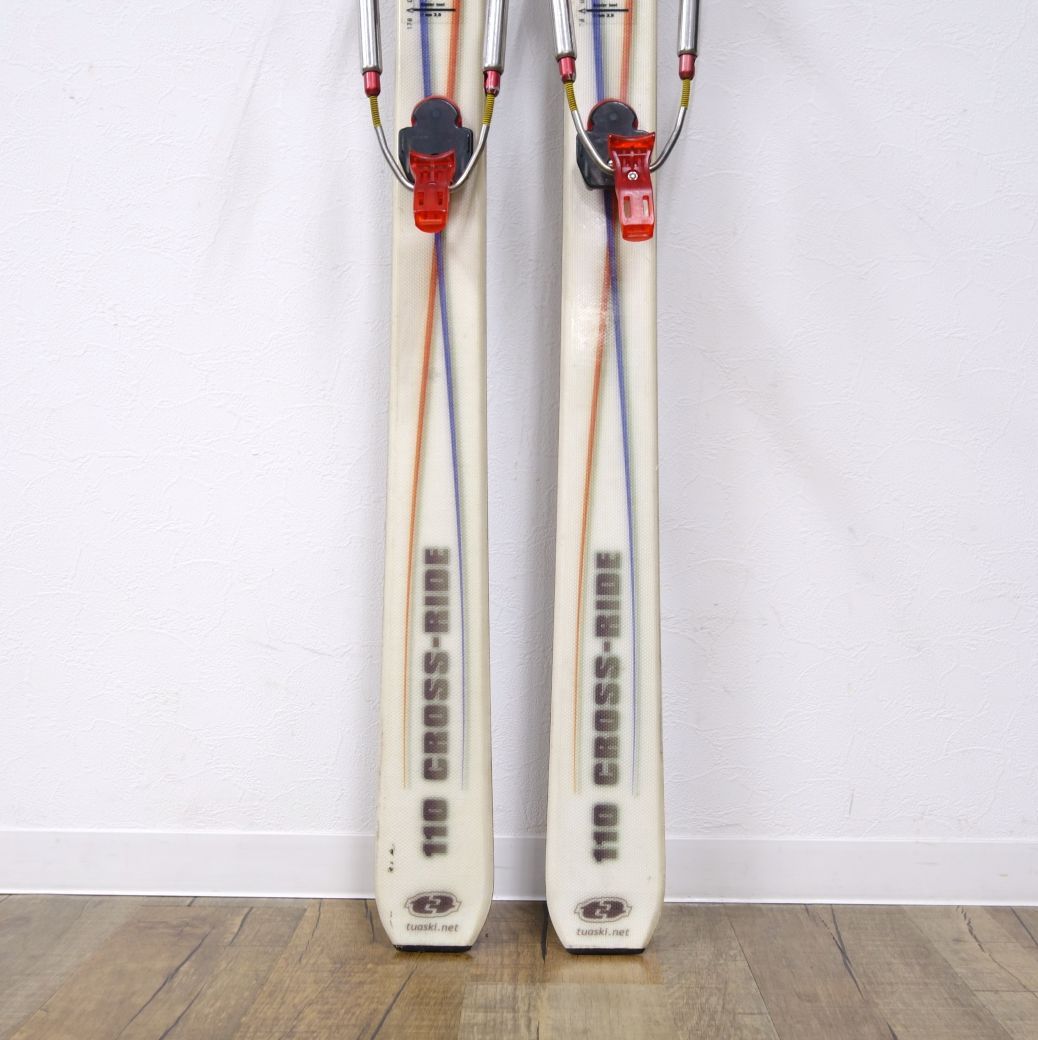 トゥア tua テレマーク スキー 110 CROSS RIDE 178cm センター75ｍｍ ビンディング G3タルガ 登山 バックカントリー アウトドア 重量実測：2240g（ビンディング含む1本) トゥア tua テレマーク スキー 110 CROSS RIDE 178cm センター