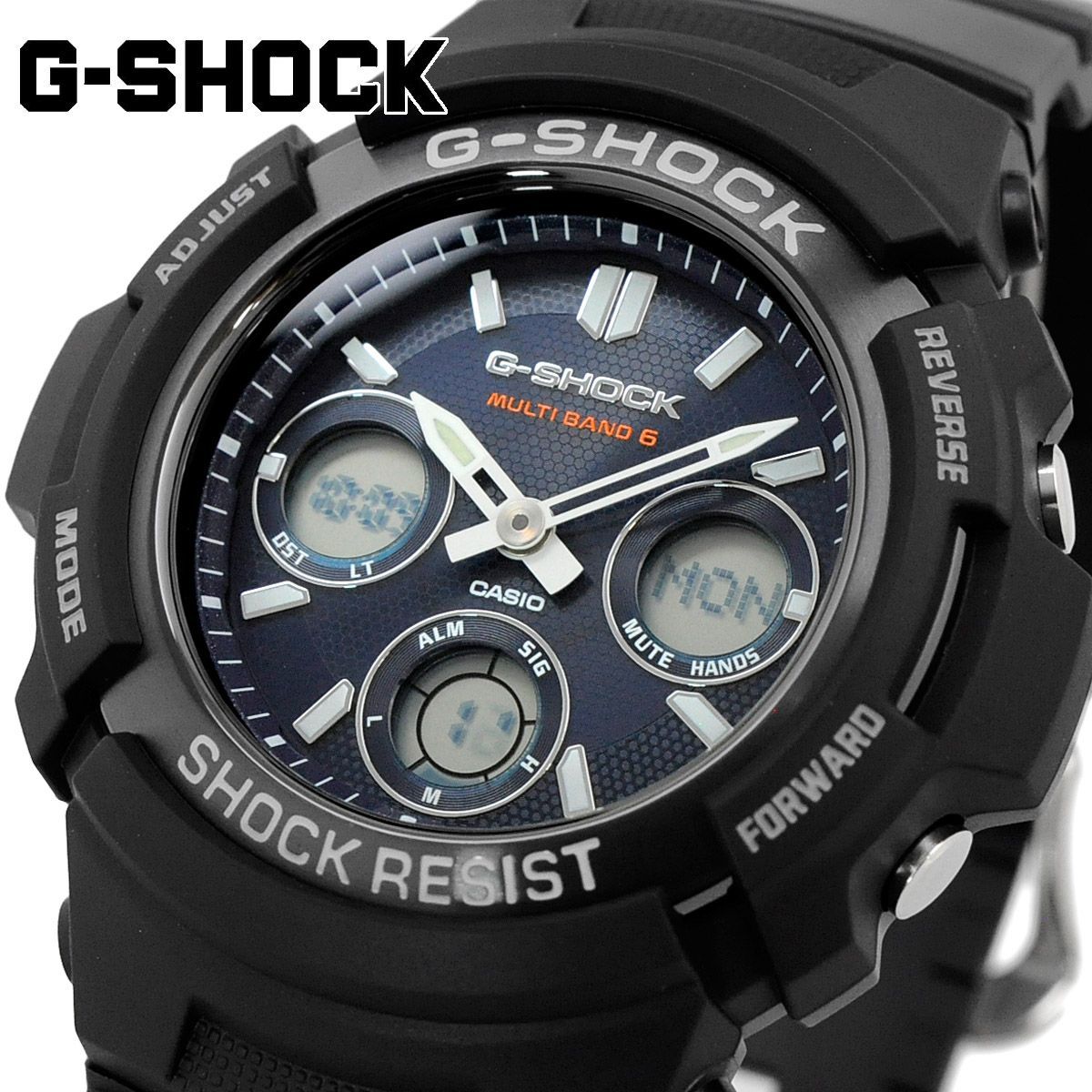 新品 未使用 時計 カシオ G-SHOCK ジーショック AWG-M100SB-2A - メルカリ