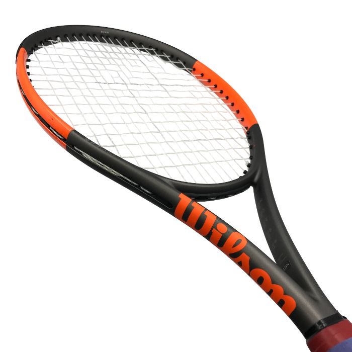 Wilson ウィルソン 硬式テニス ラケット BURN 100S v2.0 グレー