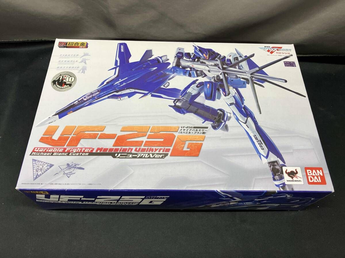 BANDAI - BANDAI バンダイ/DX超合金 VF−25A メサイアバルキリー(一般機)フィギュア/「劇場版マクロスF 恋離飛翼〜サヨナラノツバサ〜」/Sランク/69【中古】 中古即納】[FIG]DX超合金 VF-25A メサイアバルキリー(一般機