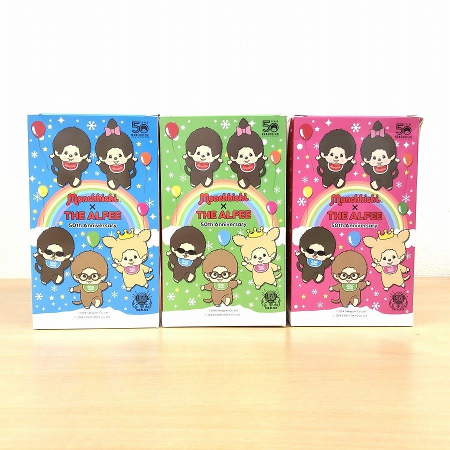 限定品】THE ALFEE 50th Anniversary アルフィーモンチッチ 3体