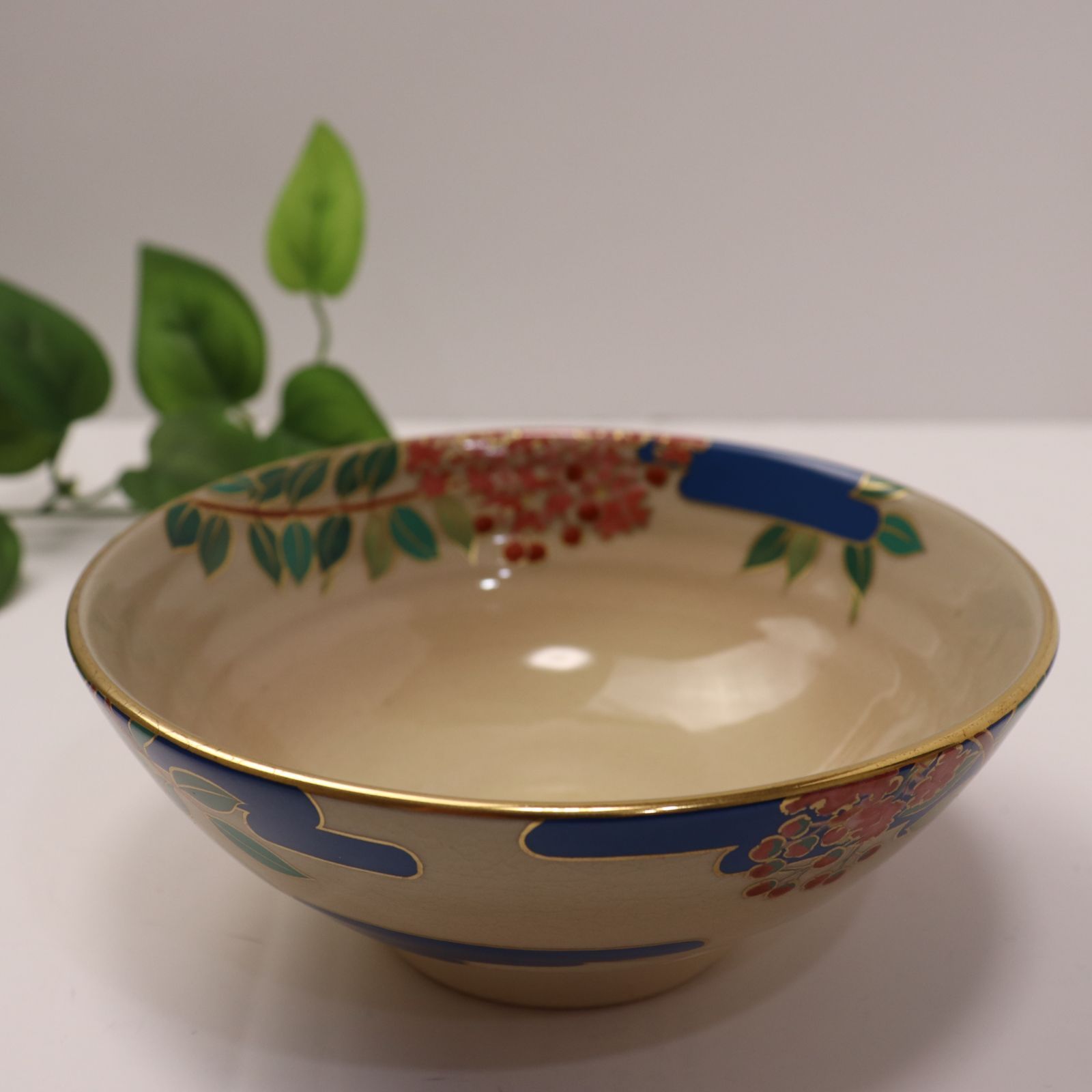 ＊【未使用品】京焼 桑野睦子 抹茶茶碗コレクション 御所の花 4月 桜 さくら 未使用品】京焼 桑野睦子 抹茶茶碗コレクション 御所の花 4月 桜