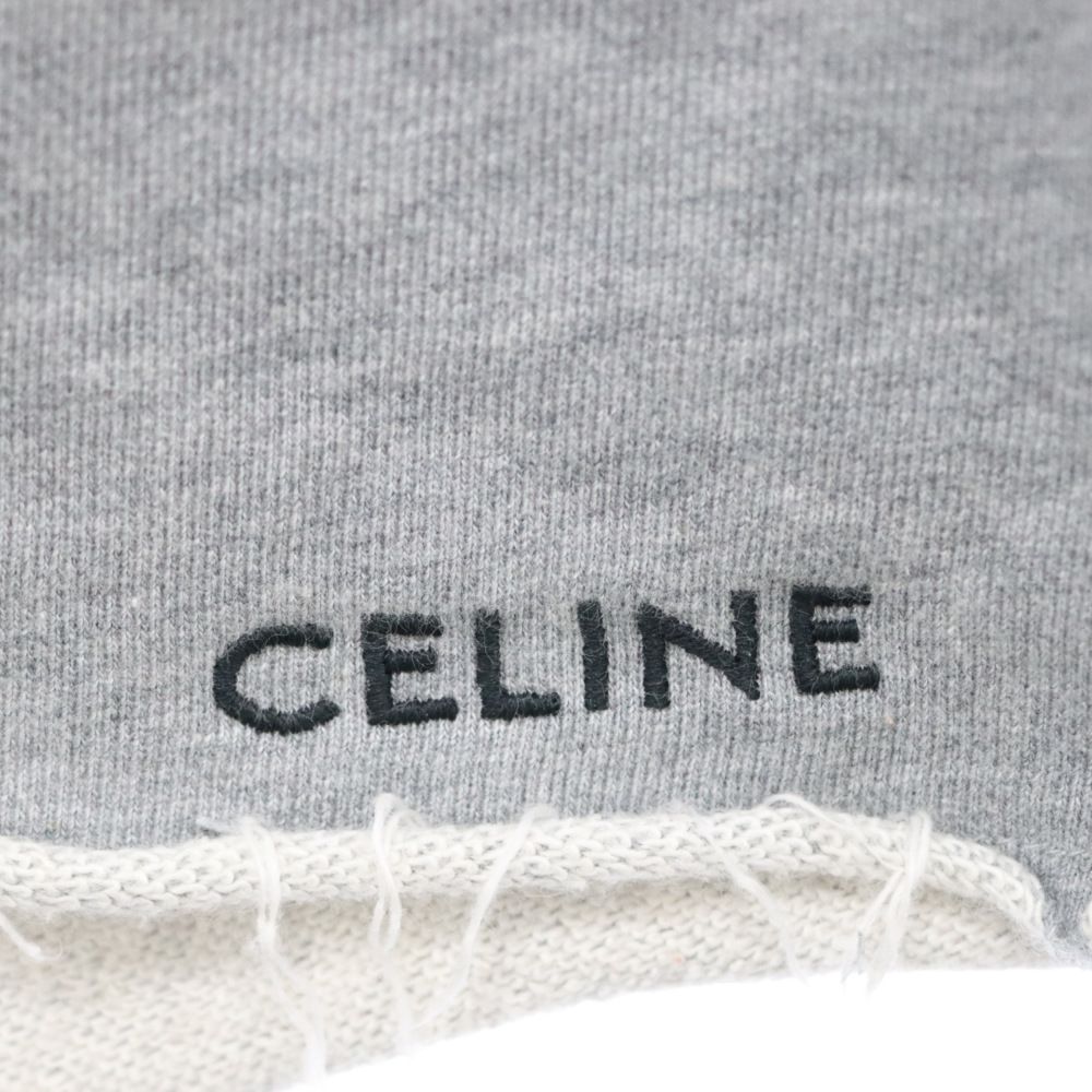 CELINE (セリーヌ) 21SS CELINEロゴエンブロイダリースウェットハーフ