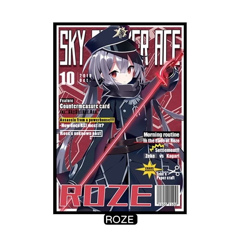 遊戯王 キャラクタースリーブ キャラスリ 閃刀姫 レイ ロゼ