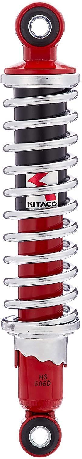 自由長 265mm ノーマル長 520-1083120 モンキー 赤|メッキ リアショック キタコ KITACO