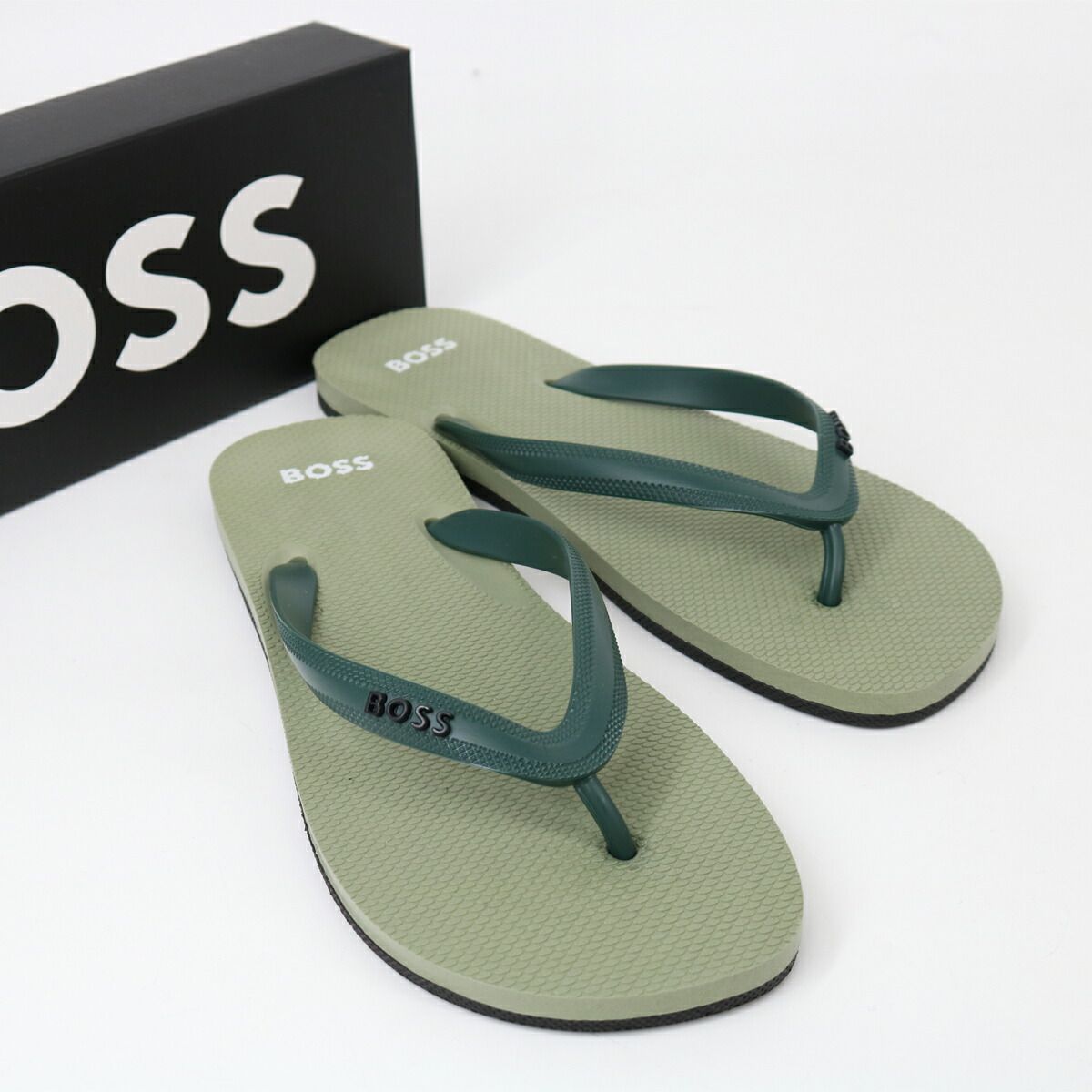 HUGO BOSS ヒューゴ ボス BOSSコレクション 50498208 Tracy_thng_rblg_n ビーチサンダル ビーサン メンズ ロゴ 海 プール レジャー