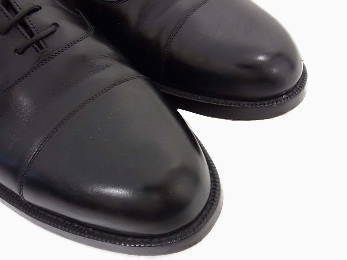 美品✨BALLY バリー ストレートチップ ブラック レザー US7.5 美品✨BALLY バリー ストレートチップ ブラック レザー US7.5