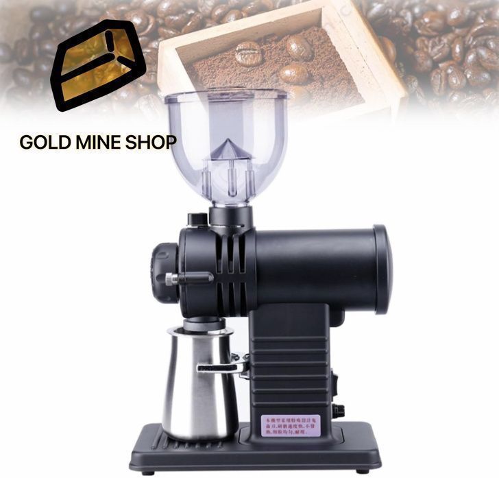 200Wプロフェッショナルコーヒー豆グラインダー 250gステンレス鋼コーヒーグラインダー 2300rpm アンチジャンプ豆倉庫付き 150g|分 カ