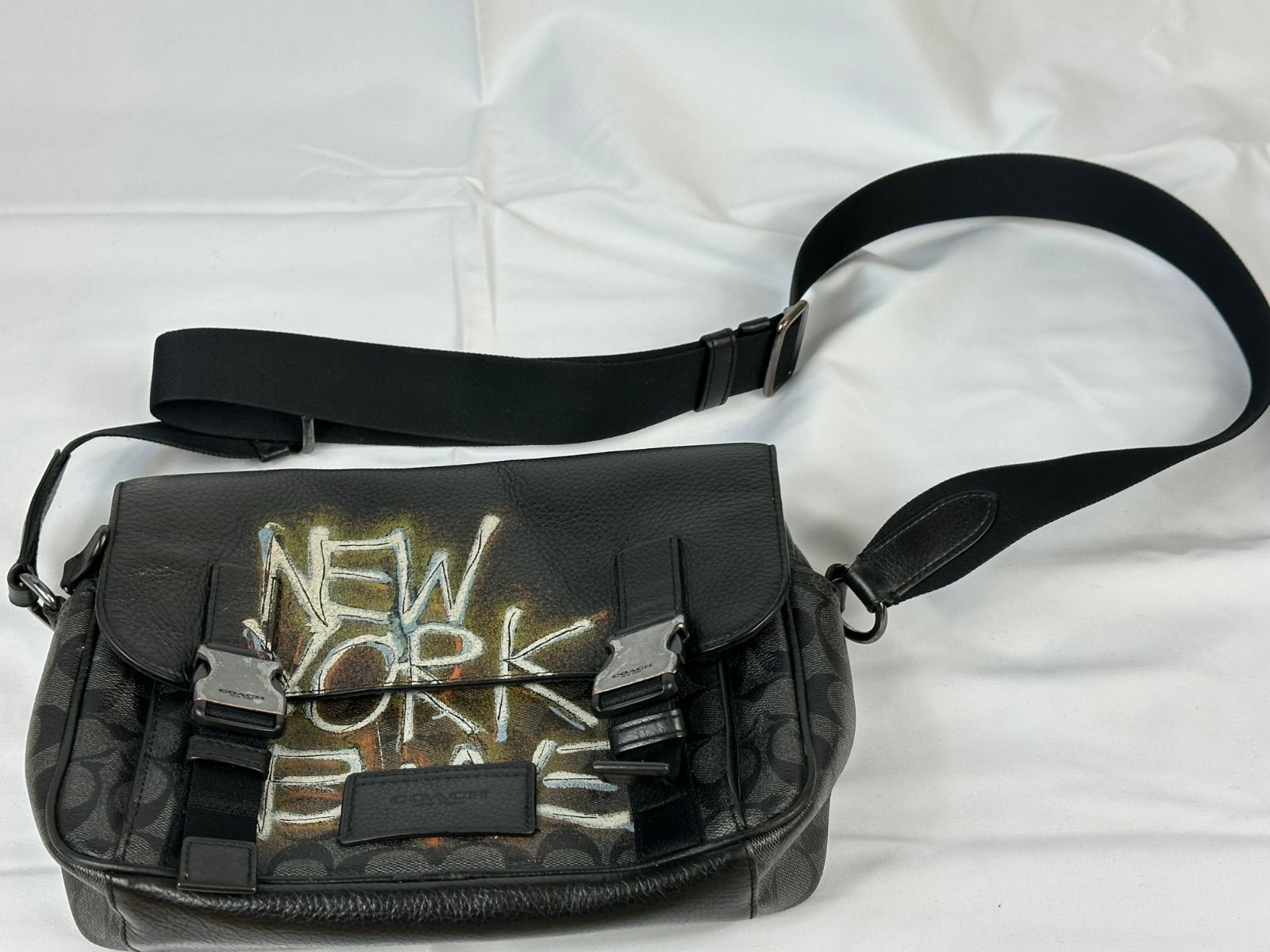 極美品 激レア 入手困難】COACH バスキア ローグ メッセンジャー