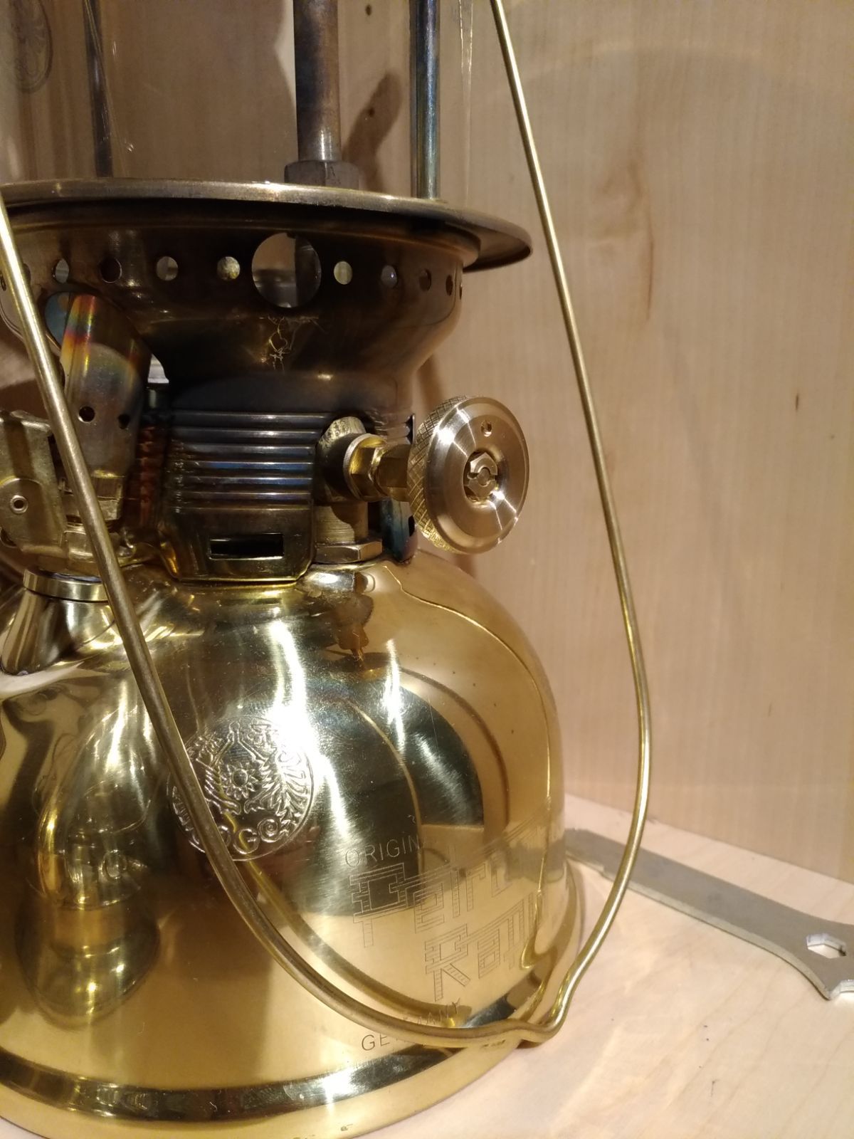 ❖Petromax HK500 真鍮製カスタムパーツ5点セット ペトロマックス