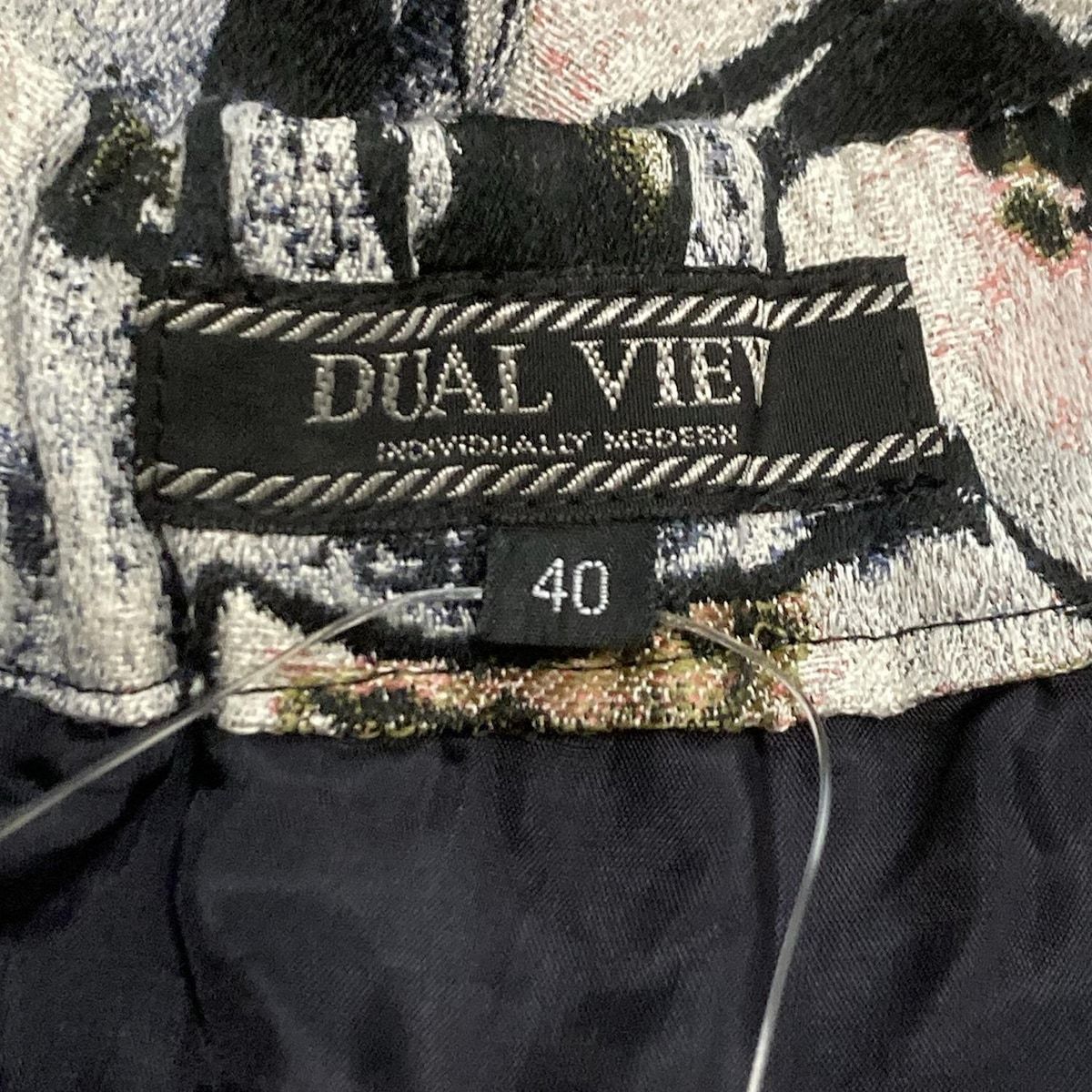 【お値下げ】DUAL VIEW スカート サイズ40 DUAL VIEW VIEW(デュアルヴュー) 秋冬50％OFFスカート : 婦人服