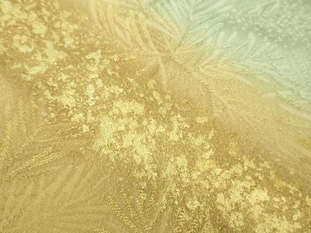 平和屋着物□極上 皇室献上作家 北出与三郎 訪問着 松葉地紋 暈し染め  