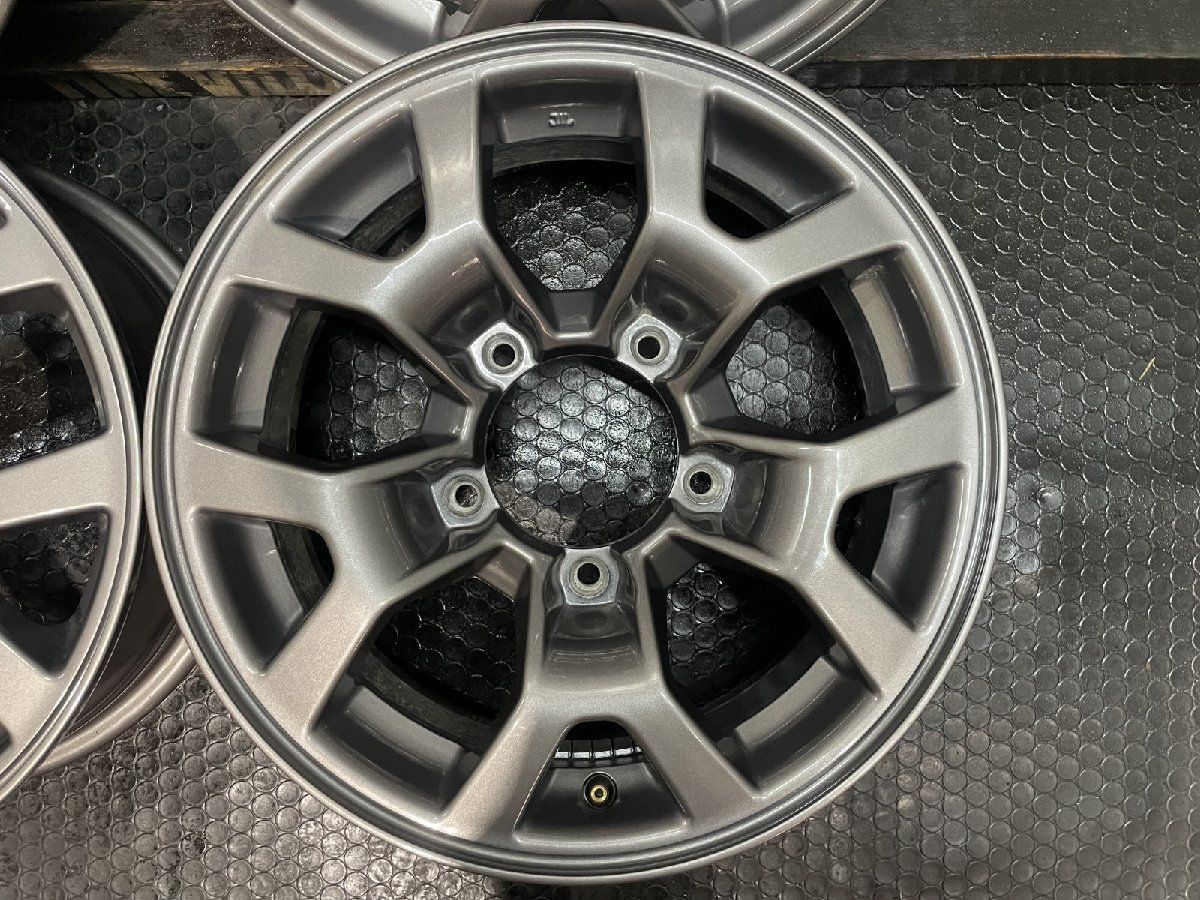 新車外し！JB74W ジムニーシエラ純也 15インチT/W4本セット 新車外し SUZUKI JB74W ジムニーシエラ 純正ホイール 15インチ 4本 5.5