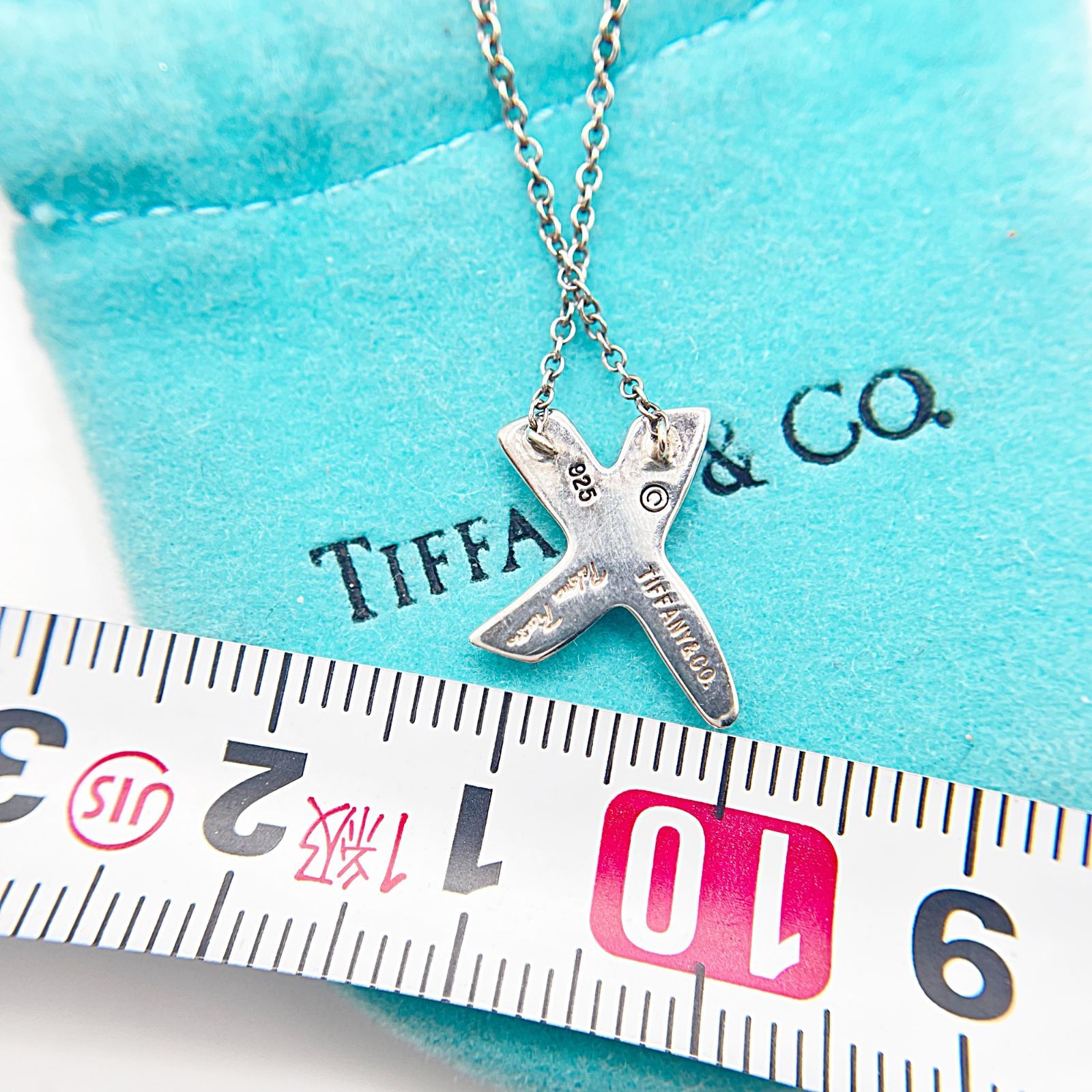c574 美品　ティファニー　パロマピカソ　キス　X ネックレス　シルバー925 c574 美品 ティファニー パロマピカソ キス X ネックレス