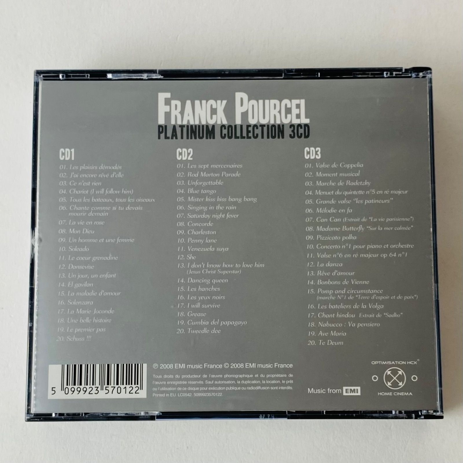Franck Pourcel / Platinum Collection 3枚組 フランク・プゥルセル